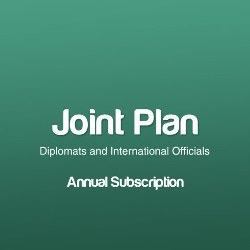 Picture of # Joint Plan - Diplomats and International Officials - Annual Subscription